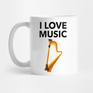 I Love Music Mug